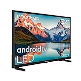 Cecotec TV LED 32" Smart TV A -Serie ALH00032N. HD, Android 11, Integrated Chromecast, Sprachassistent,…