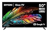 DYON iGoo-TV 50U 126cm (50 Zoll) Google TV (4K UHD, HD Triple Tuner, Prime Video, Netflix, Google Play…