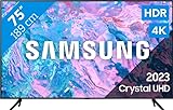 Samsung Crystal UHD CU7170 Series 75 Zoll Fernseher, PurColor, Crystal Prozessor 4K, Motion Xcelerator,…