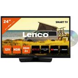 Lenco DVL-2483BK LED-Fernseher (61,00 cm/24.0 Zoll, HD-Ready, inkl. Streaming-Apps und DVD-Player, 12-V-Kfz-Adapter,…