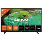 Lenco LED-4044BK LED-Fernseher (102,00 cm/40 Zoll, Full HD, Smart-TV, Full HD, Smart-TV, Dolby Digital…