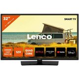 Lenco LED-3263BK LED-Fernseher (80 cm/32 Zoll, HD ready, Smart TV, Android Smart TV mit Tripple-Tuner)