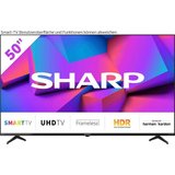 Sharp 4T-C50FK2EL2NB LED-Fernseher (126 cm/50 Zoll, 4K Ultra HD, Smart-TV)