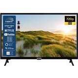 Telefunken D32H550X1CWT LCD-LED Fernseher (80 cm/32 Zoll, HD-ready, Smart TV, HDR10, Triple-Tuner, Dolby…