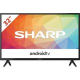 Sharp 1T-C32FGx LED-Fernseher (81 cm/32 Zoll, HD-ready, Android TV, Smart-TV)