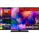 Telefunken D50Q700M6CW QLED-Fernseher (126 cm/50 Zoll, 4K Ultra HD, Google TV, Smart-TV)