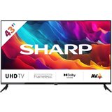 Sharp 43FJ2E LED-Fernseher (108 cm/43 Zoll, 4K Ultra HD, Smart-TV, Roku TV nur in Deutschland verfügbar,…