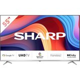 Sharp 4T-C55GPx QLED-Fernseher (139 cm/55 Zoll, 4K Ultra HD, Google TV, Smart-TV, Quantum Dot, QLED,…