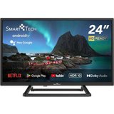 Smart Tech 24HA20T3 LCD-LED Fernseher (24 Zoll, HD, Android TV HD, HDR, Streaming, Sprachsteuerung,…