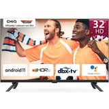CHiQ L32H7C LED-Fernseher (80,00 cm/32 Zoll, HD, Smart-TV, Android 11, Google Assistant,Chromecast,Youtube,Triple…