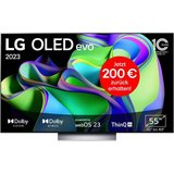 LG OLED55C37LA OLED-Fernseher (139 cm/55 Zoll, 4K Ultra HD, Smart-TV, OLED evo, bis zu 120 Hz, α9 Gen6…