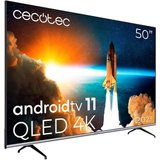 Cecotec VQU10050S QLED-Fernseher (50 Zoll, 4K Ultra HD, Wide Color Gamut 96%, 2 Lautsprechern 10W, 2…