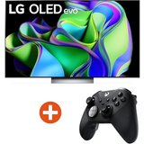 LG OLED55C37LA 139cm 55" 4K OLED evo 120 Hz Smart TV mit Xbox Elite Controller